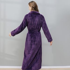 Ladies Waffle Bathrobe