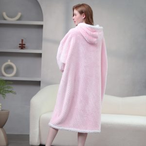 Women's Hooded Bathrobe