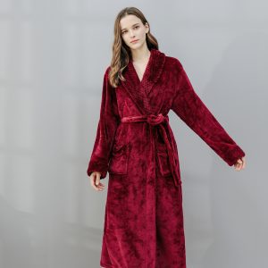 Womens Flannel Bathrobes