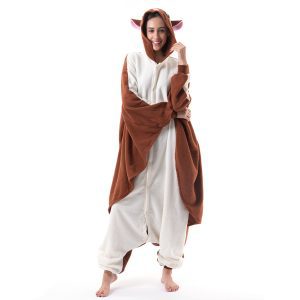 Flying Squirrel Onesie Pajamas​